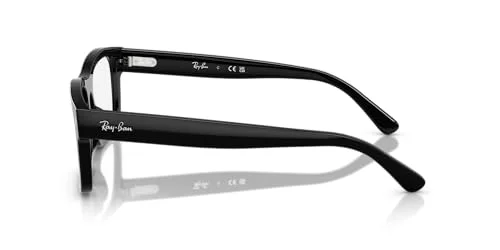 BRAND NEW Ray Ban RB1561 3615 Kids Black Rubberized Eyeglasses Frames 39-20-130 3
