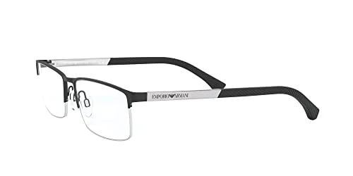 Emporio Armani EA1041 Eyeglasses Frames 3094-55 - Black Rubber 3