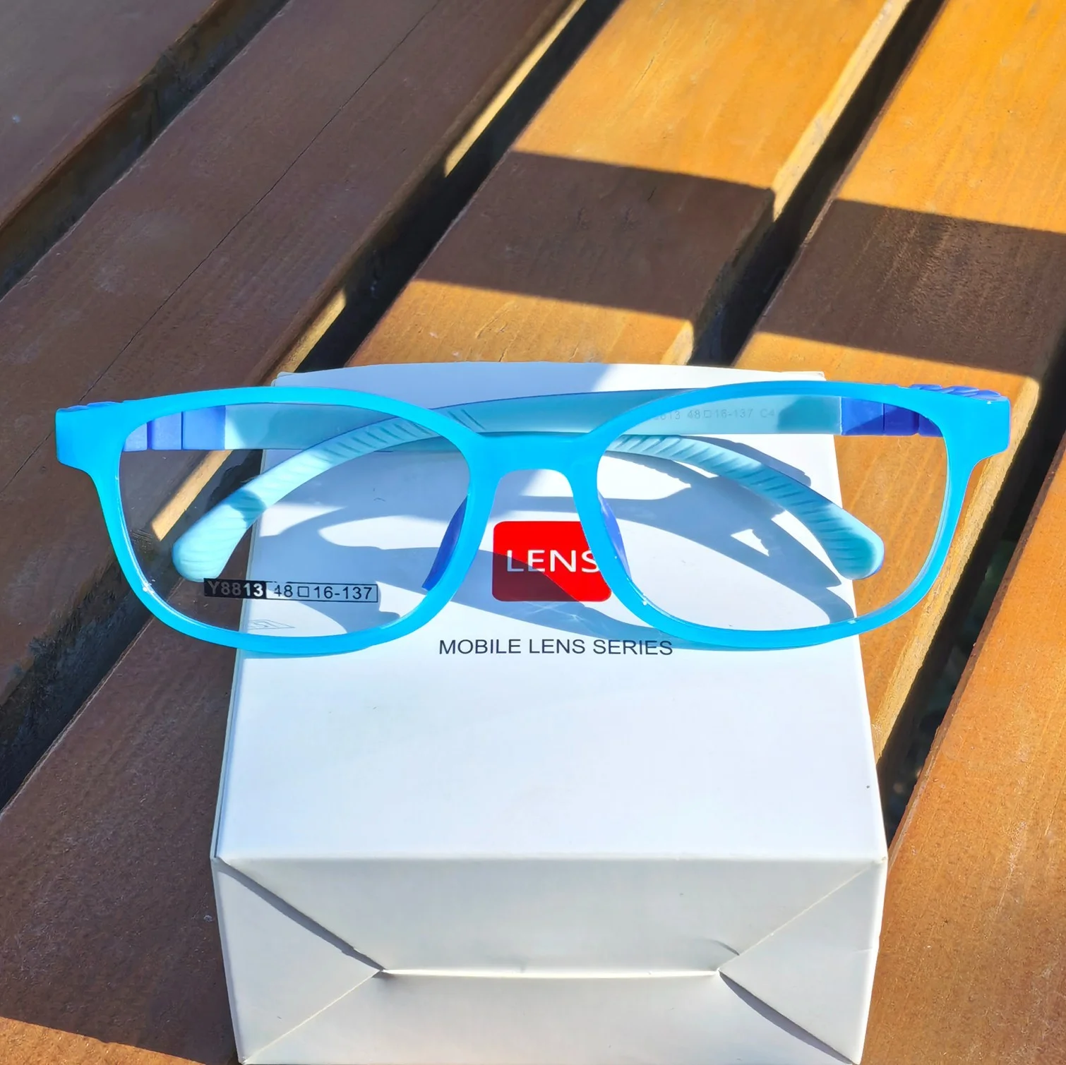 Flexible Kids Silicone Glasses Frame Unbreakable Children
