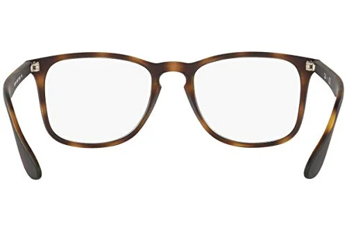 NEW Ray Ban RB7045 5365 Mens Rubber Havana Rectangle Eyeglasses Frames 55/18~145 4