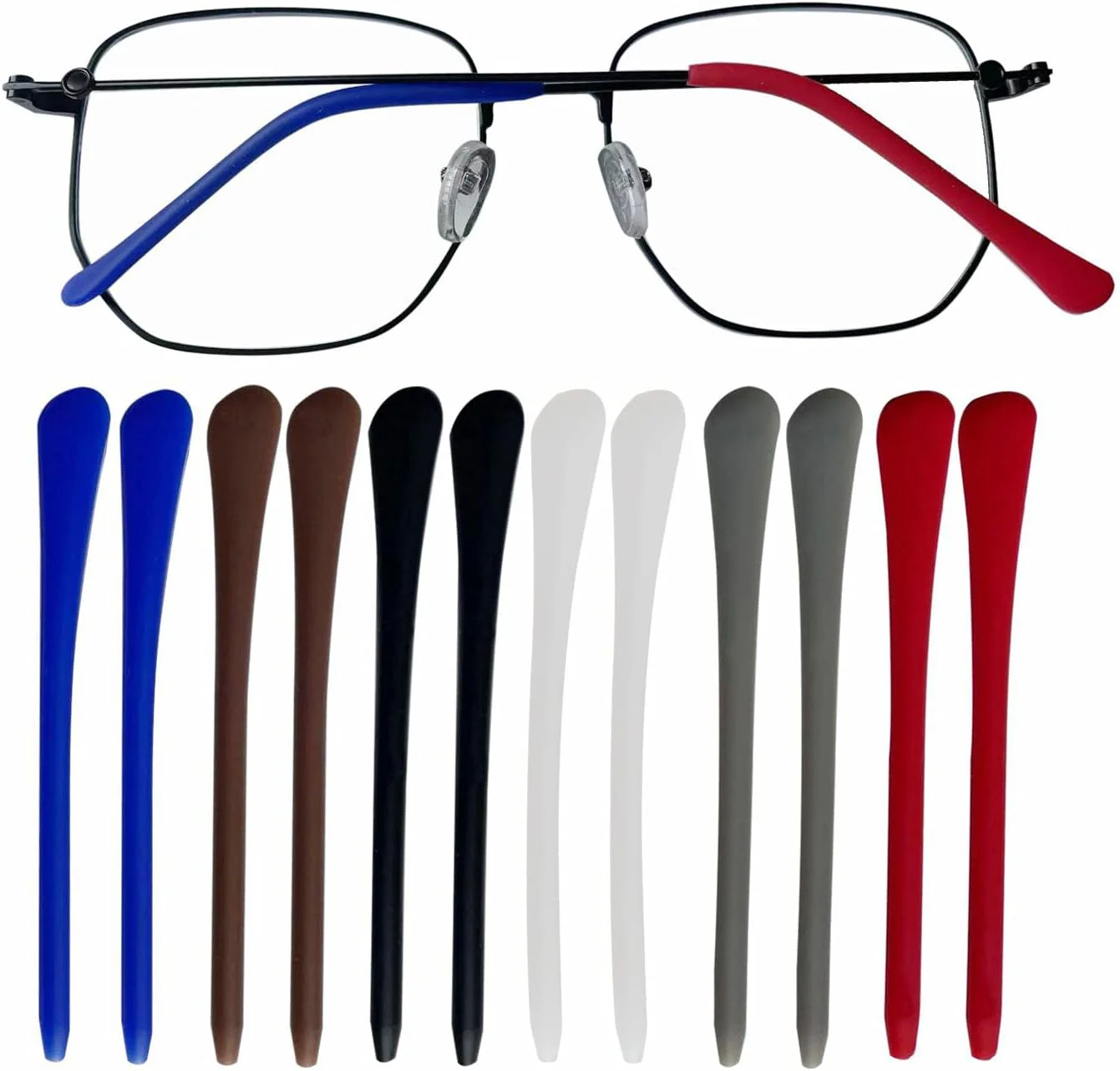 Pair Anti-Slip Glasses Ear Hook Grip Cushions Eyeglass Pads Cover Sport Holder 4