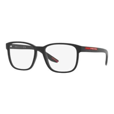 PRADA LINEA ROSSA PS 06PV DG01O1 Black Rubber Men
