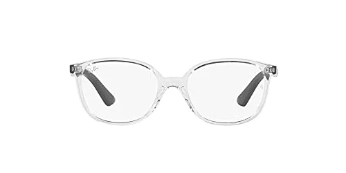 RAY BAN KIDS EYEGLASS FRAME RB 1554 3615 MATTE BLACK RUBBER ROUND 46/16-130 0110
