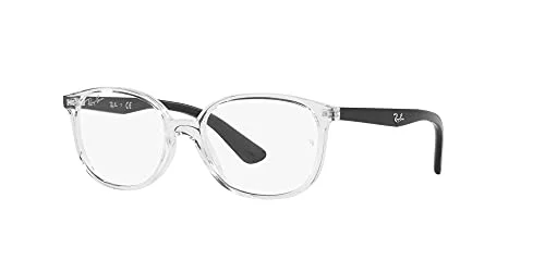 RAY BAN KIDS EYEGLASS FRAME RB 1554 3615 MATTE BLACK RUBBER ROUND 46/16-130 0110 2