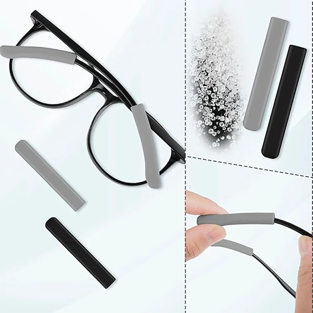 Silicone Eye Glasses Ear Grippers Non Slip Ear Pads for Glasses Eyeglasses 2